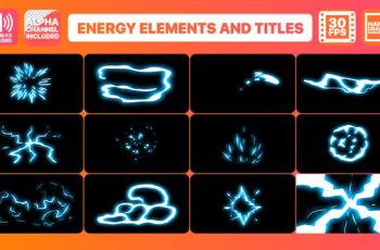 Photo of Energy Elements And Titles – Download Videohive 22720542
