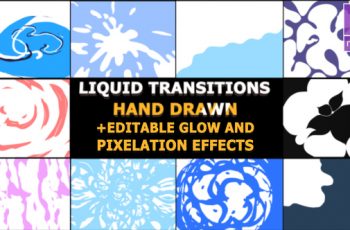 Photo of Hand Drawn Liquid Transitions – Download Videohive 22878759
