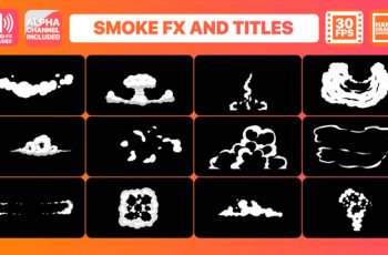 Photo of Hand Drawn Smoke FX and Titles – Download Videohive 22777287