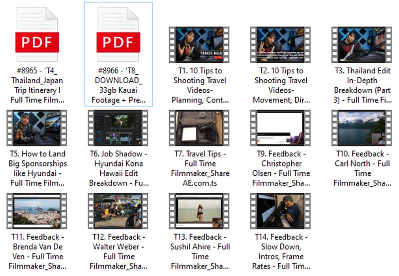 Travel Video Pro | Full Time Filmmaker Bonus