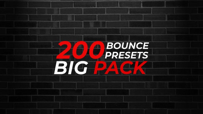 Photo of 200 Bounce Text Presets Big Pack – MotionArray 88851