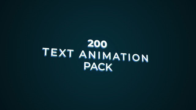 Photo of 200 Text Animation Pack – MotionArray 139661