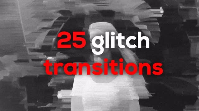 Photo of 25 Glitch Transitions Presets – MotionArray 80770