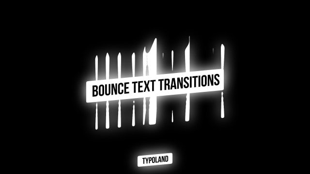 Photo of 50 Bounce Text Transitions – MotionArray 185117