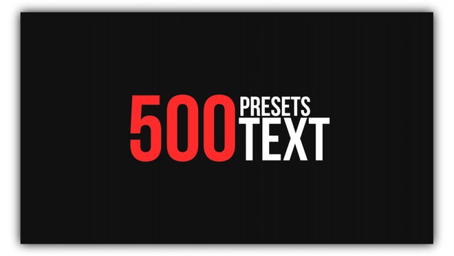 Photo of 500 Text Animation Pack – MotionArray 96731