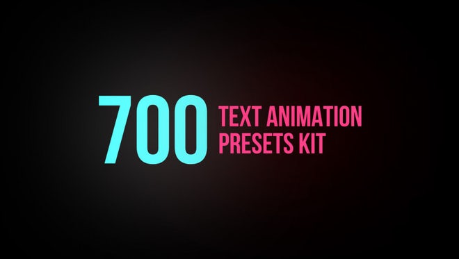 Photo of 700+ Text Animation Presets Kit – MotionArray 137725