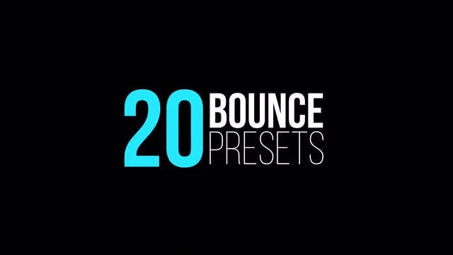 Photo of Bounce Presets (IN & OUT) – MotionArray 31611
