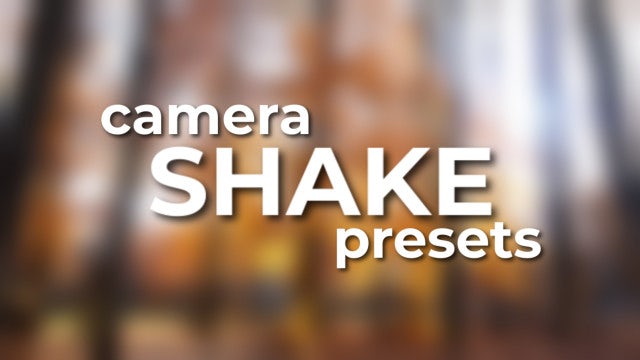 Photo of Camera Shake – MotionArray 211282