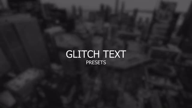 Photo of Glitch Text – MotionArray 200449