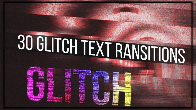 Photo of Glitch Text Transitions – MotionArray 227744