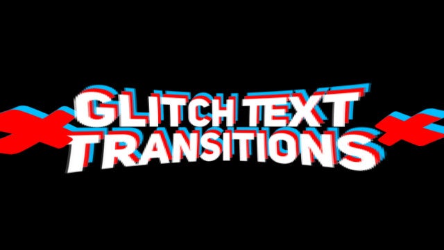 Photo of Glitch Text Transitions – MotionArray 297597