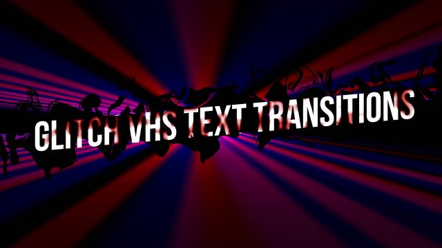 Photo of Glitch VHS Text Transitions – MotionArray 268097