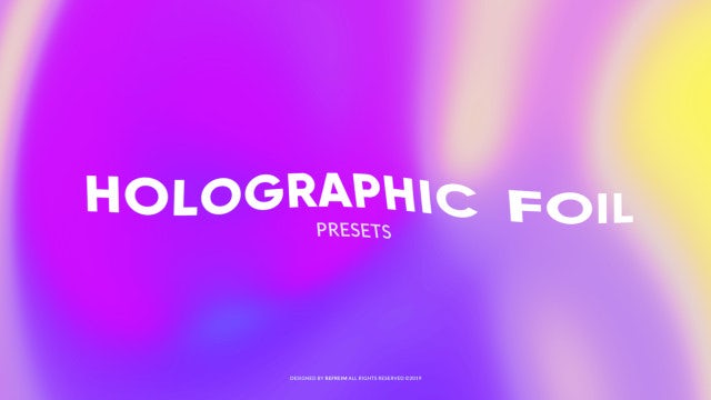 Photo of Holographic Foil Backgrounds – MotionArray 291020