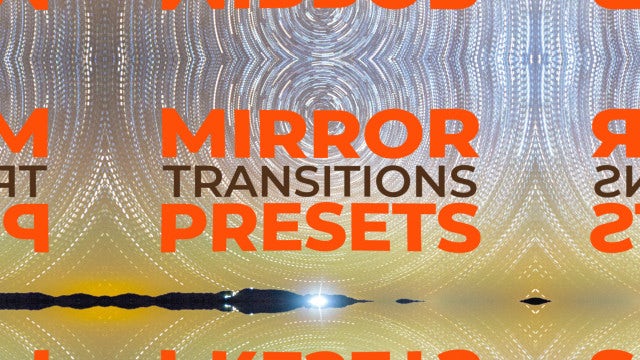 Photo of Mirror Transitions Presets – MotionArray 269877