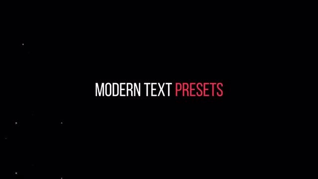 Photo of Modern Text Presets – MotionArray 88561