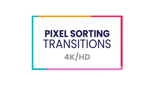 Photo of Pixel Sorting Transitions – MotionArray 214294