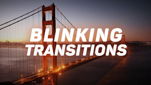 Photo of Blinking Transitions Presets – MotionArray 287339