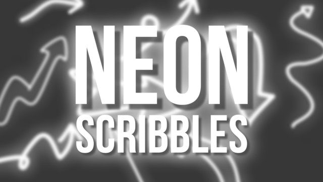 Photo of Neon Scribbles: Arrows And Doodles – MotionArray 293277