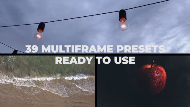 Photo of Multiframe Presets – MotionArray 294153