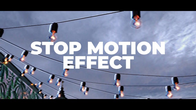 Photo of Stop Motion Effect – MotionArray 296641