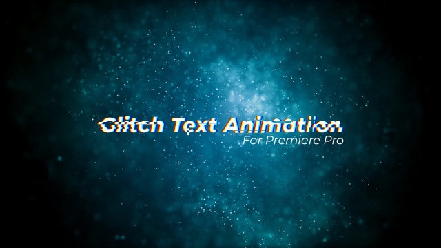 Photo of Glitch Text Animation – MotionArray 298351