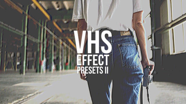 Photo of VHS Effect Presets V2 – MotionArray 301193