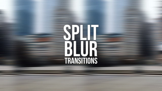 Photo of Split Blur Transitions – MotionArray 303916