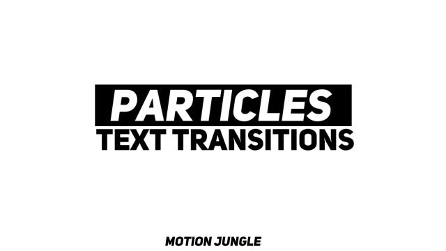 Photo of Particles Text Transitions – MotionArray 304601