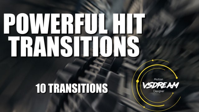 Photo of Powerful Hit Transitions – MotionArray 306387