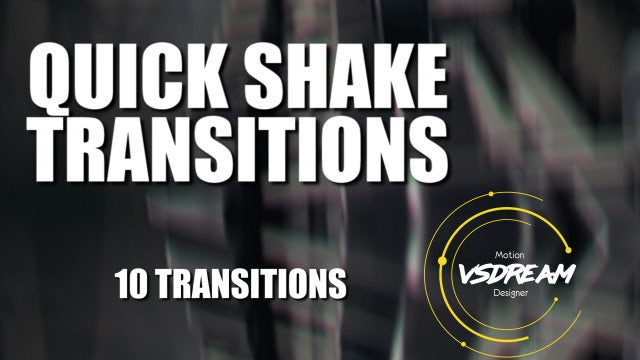 Photo of Quick Shake Transitions – MotionArray 310897