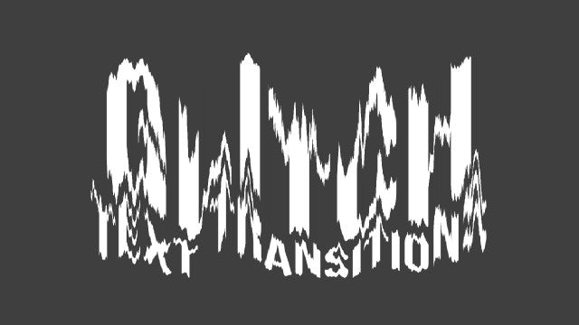 Photo of Glitch Text Transitions – MotionArray 312270