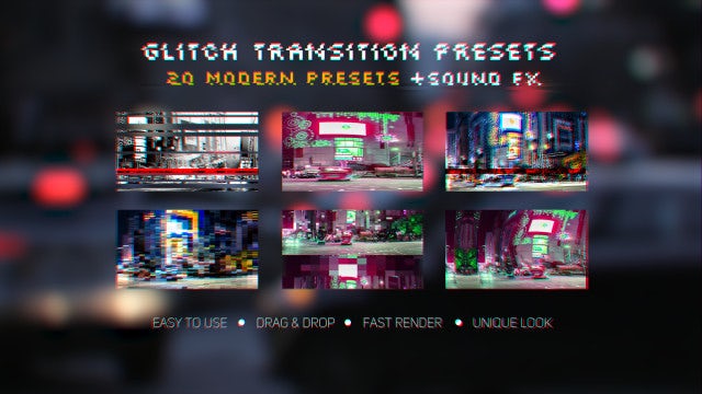 Photo of Glitch Transition Presets – MotionArray 315690