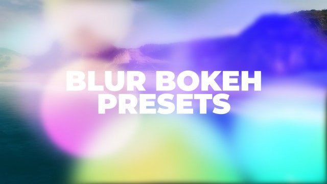 Photo of Blur Bokeh Presets – MotionArray 325136