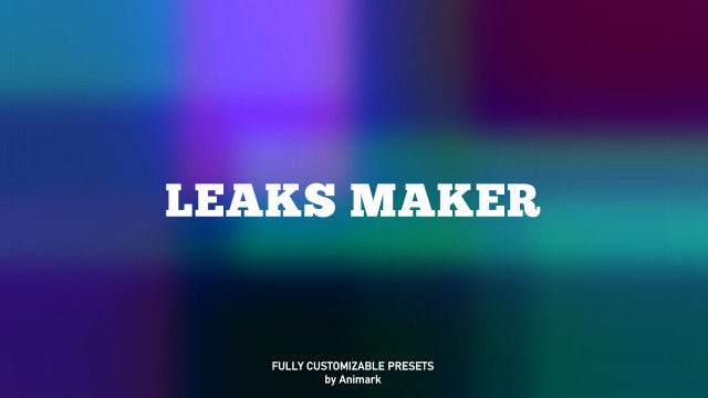 Photo of Leaks Maker – MotionArray 455820