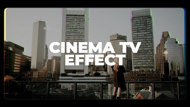 Photo of Cinema TV Effect – MotionArray 606411