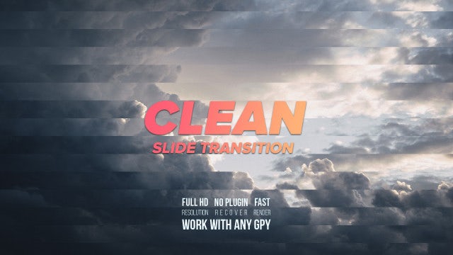 Photo of Clean Slide Transitions – MotionArray 696459