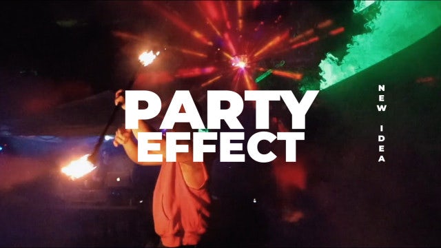 Photo of Party Effect – MotionArray 746509