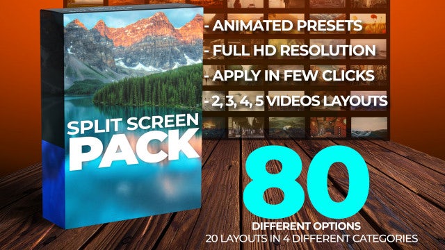 Photo of Split Screen Pack – FHD – MotionArray 772638