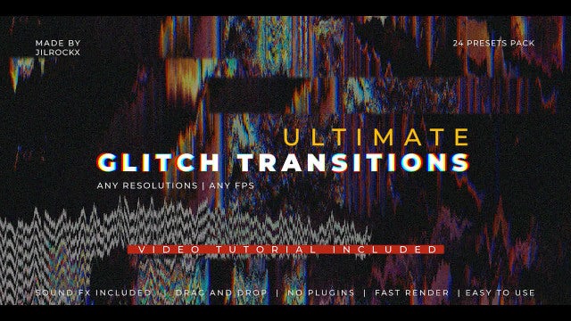 Photo of Ultimate Glitch Transitions Presets – MotionArray 772683