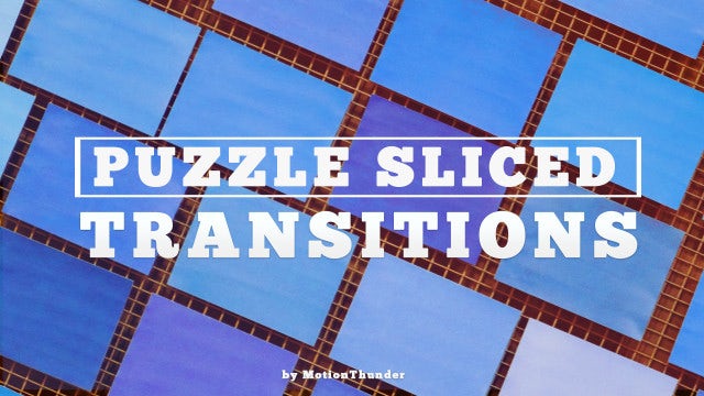 Photo of Puzzle Sliced Transitions – MotionArray 357032