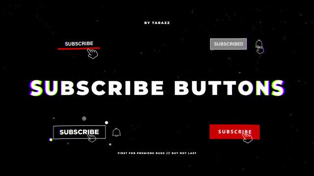 Photo of Subscribe Buttons – MotionArray 239759
