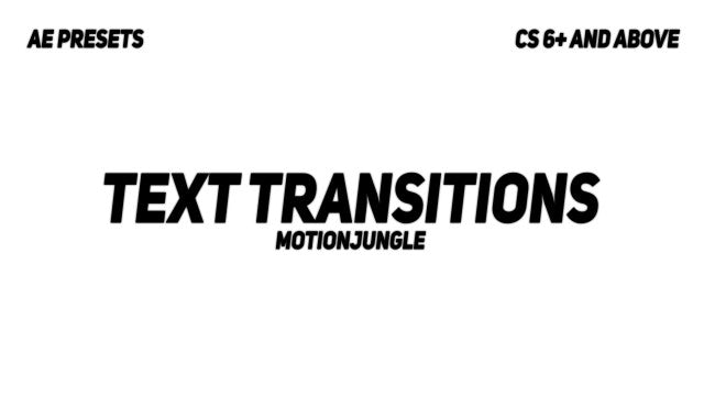Photo of Text Transitions – MotionArray 300513