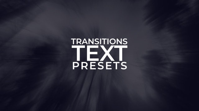 Photo of Text Transitions Presets – MotionArray 161557