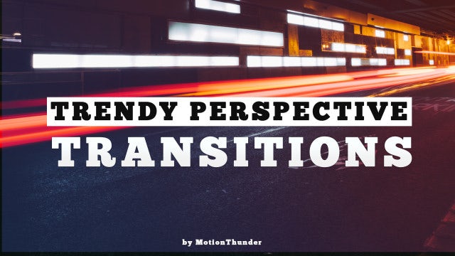 Photo of Trendy Perspective Transitions – MotionArray 360090