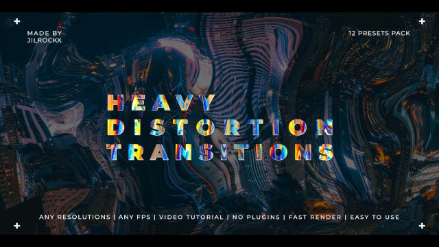 Photo of 12 Heavy Distortion Transitions – MotionArray 776429