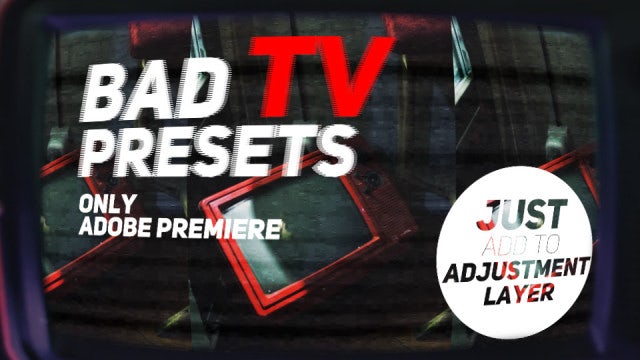 Photo of Bad TV Presets – MotionArray 777975