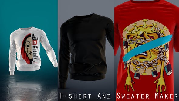 Download T-shirt And Sweater Maker - Videohive 27979660 | Thích Làm ...