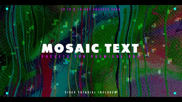 Photo of Mosaic Text Presets – MotionArray 819965