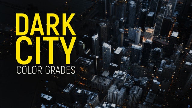 Photo of Dark City Color Grades – MotionArray 851486