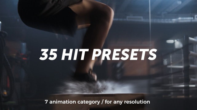 Photo of 35 Hit Presets – MotionArray 827774